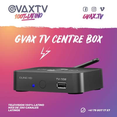 GVAX TV Centre Box